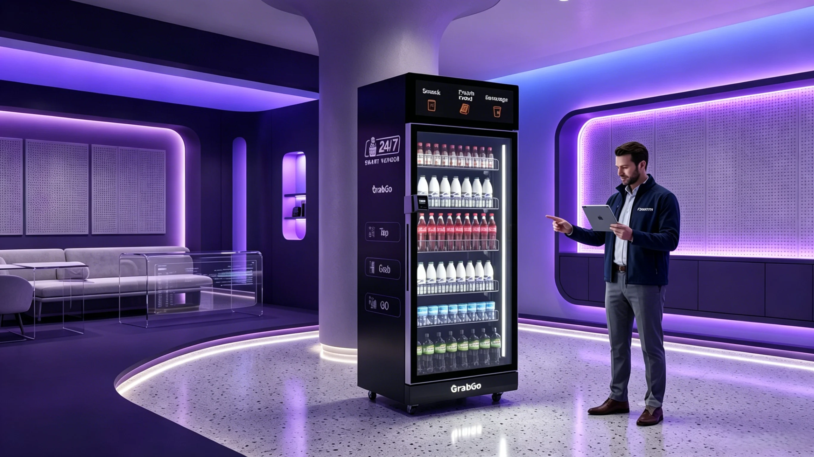 AI Smart Vending Cabinet deployment overview