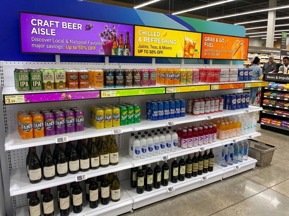 Smart Showcase in flagship retail stores